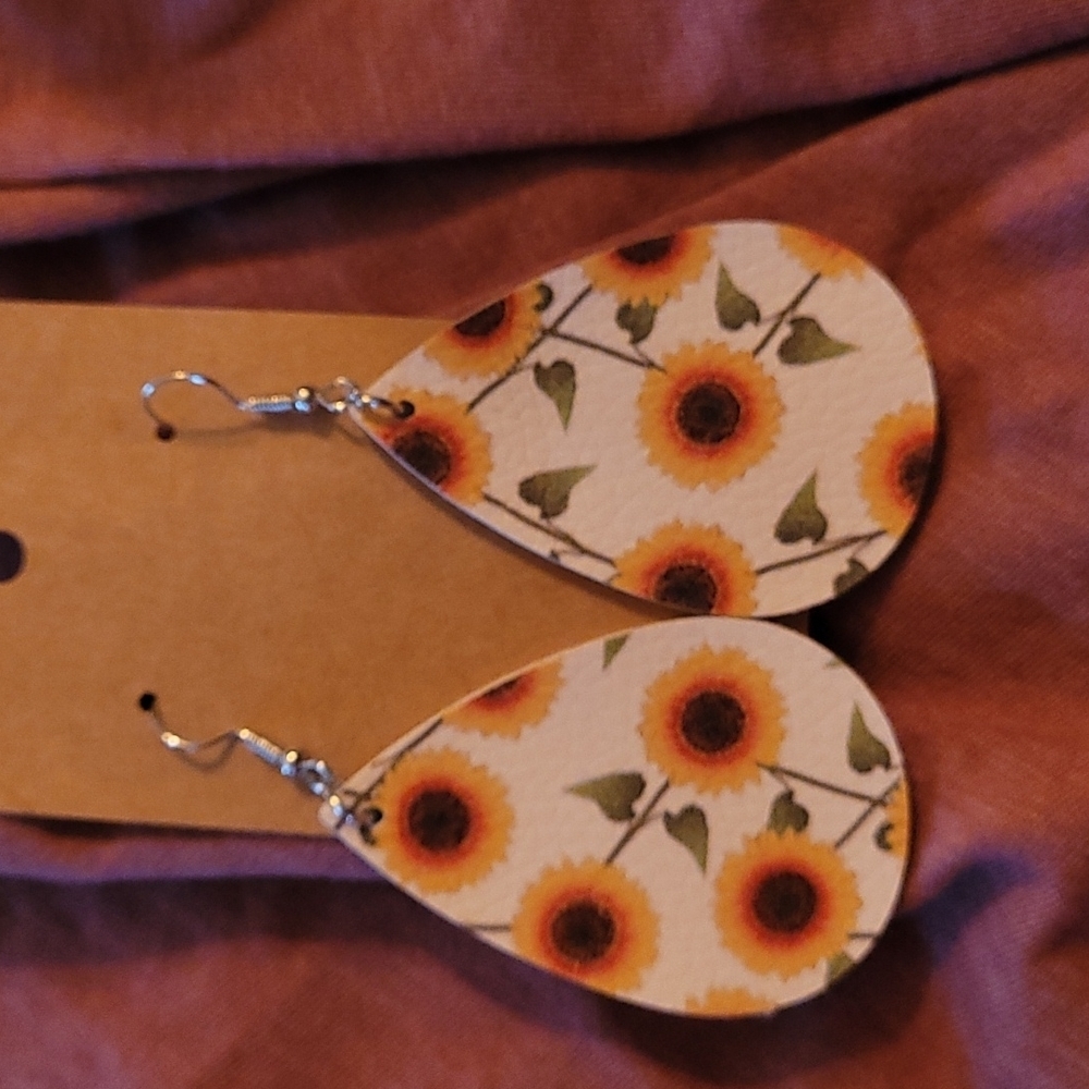 Sunflower Earrings